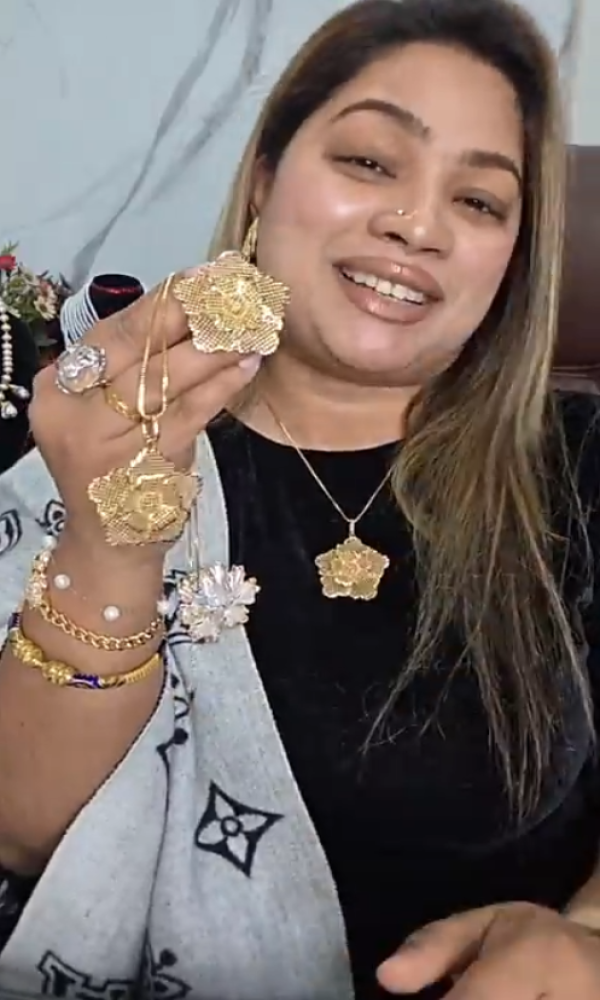 22 Carat Gold Plated Rose...