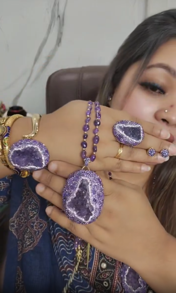 Real Amethyst Full Set