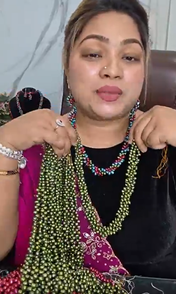 Real Pearl Dhaner Shish N...