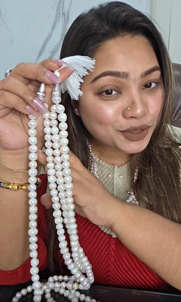 Real Pearl & Shell Pearl...
