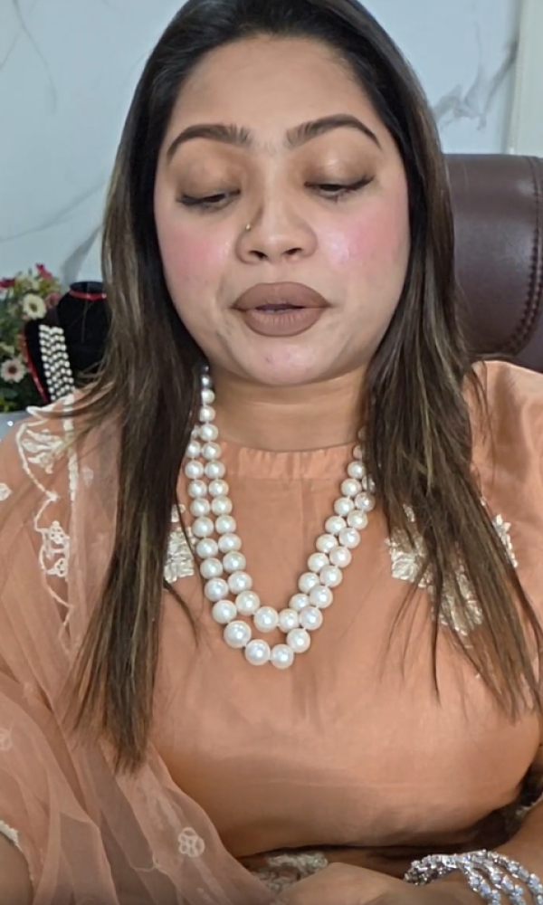 Real Sea Pearl Necklace –...